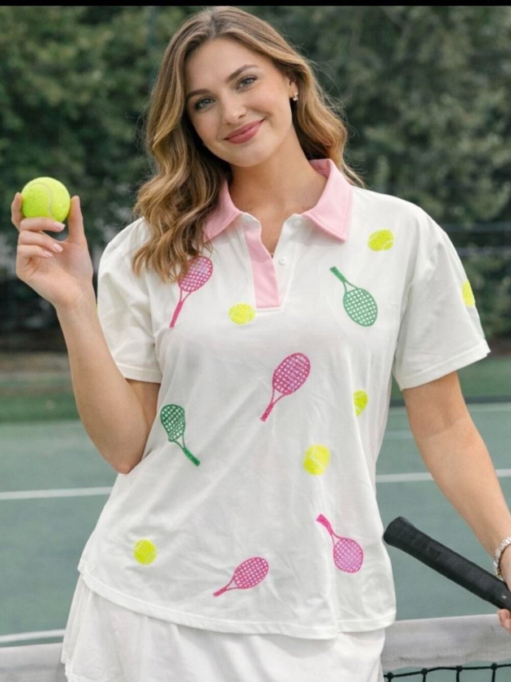 Fantastic Fawn Tennis Top